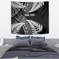 New Zealand Rugby Pacific Personalised Tapestry All Black Maori Pasifika Fern Pattern