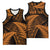 New Zealand Rugby Pacific Personalised Basketball Jersey All Gold Maori Pasifika Fern Pattern - Polynesian Pride
