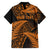 New Zealand Rugby Pacific Personalised Family Matching Long Sleeve Bodycon Dress and Hawaiian Shirt All Gold Maori Pasifika Fern Pattern