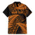 New Zealand Rugby Pacific Personalised Family Matching Mermaid Dress and Hawaiian Shirt All Gold Maori Pasifika Fern Pattern