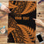 New Zealand Rugby Pacific Personalised Puzzle All Gold Maori Pasifika Fern Pattern - Polynesian Pride