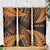 New Zealand Rugby Pacific Personalised Skinny Tumbler All Gold Maori Pasifika Fern Pattern