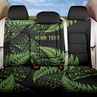 New Zealand Rugby Pacific Personalised Back Car Seat Cover All Lime Maori Pasifika Fern Pattern