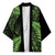 New Zealand Rugby Pacific Personalised Kimono All Lime Maori Pasifika Fern Pattern - Polynesian Pride