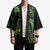 New Zealand Rugby Pacific Personalised Kimono All Lime Maori Pasifika Fern Pattern - Polynesian Pride