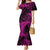 New Zealand Rugby Pacific Personalised Mermaid Dress All Pink Maori Pasifika Fern Pattern