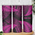 New Zealand Rugby Pacific Personalised Skinny Tumbler All Pink Maori Pasifika Fern Pattern