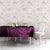 New Zealand Rugby Pacific Personalised Tablecloth All Pink Maori Pasifika Fern Pattern