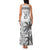Custom Fiji Rugby Family Matching Tank Maxi Dress and Hawaiian Shirt Polynesian Fijian Masi Palm Tree