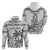 Custom Fiji Rugby Zip Hoodie Polynesian Fijian Masi Palm Tree