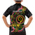 Vanuatu Personalised Family Matching Mermaid Dress and Hawaiian Shirt Aboriginal Dot Paitnting - Polynesian Pride