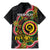 Vanuatu Personalised Family Matching Mermaid Dress and Hawaiian Shirt Aboriginal Dot Paitnting - Polynesian Pride
