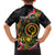 Vanuatu Personalised Family Matching Tank Maxi Dress and Hawaiian Shirt Aboriginal Dot Paitnting - Polynesian Pride