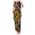 Vanuatu Personalised Family Matching Tank Maxi Dress and Hawaiian Shirt Aboriginal Dot Paitnting - Polynesian Pride