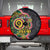 Vanuatu Personalised Spare Tire Cover Aboriginal Dot Paitnting - Polynesian Pride