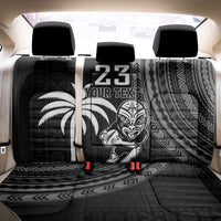 Custom Fiji New Zealand Rugby Back Car Seat Cover Make History Together