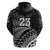 Custom Fiji New Zealand Rugby Zip Hoodie Cibi Dance with Black Fern