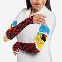 Personalised Torba PNG Forever Arm Sleeves Polynesian Sand Art - Polynesian Pride