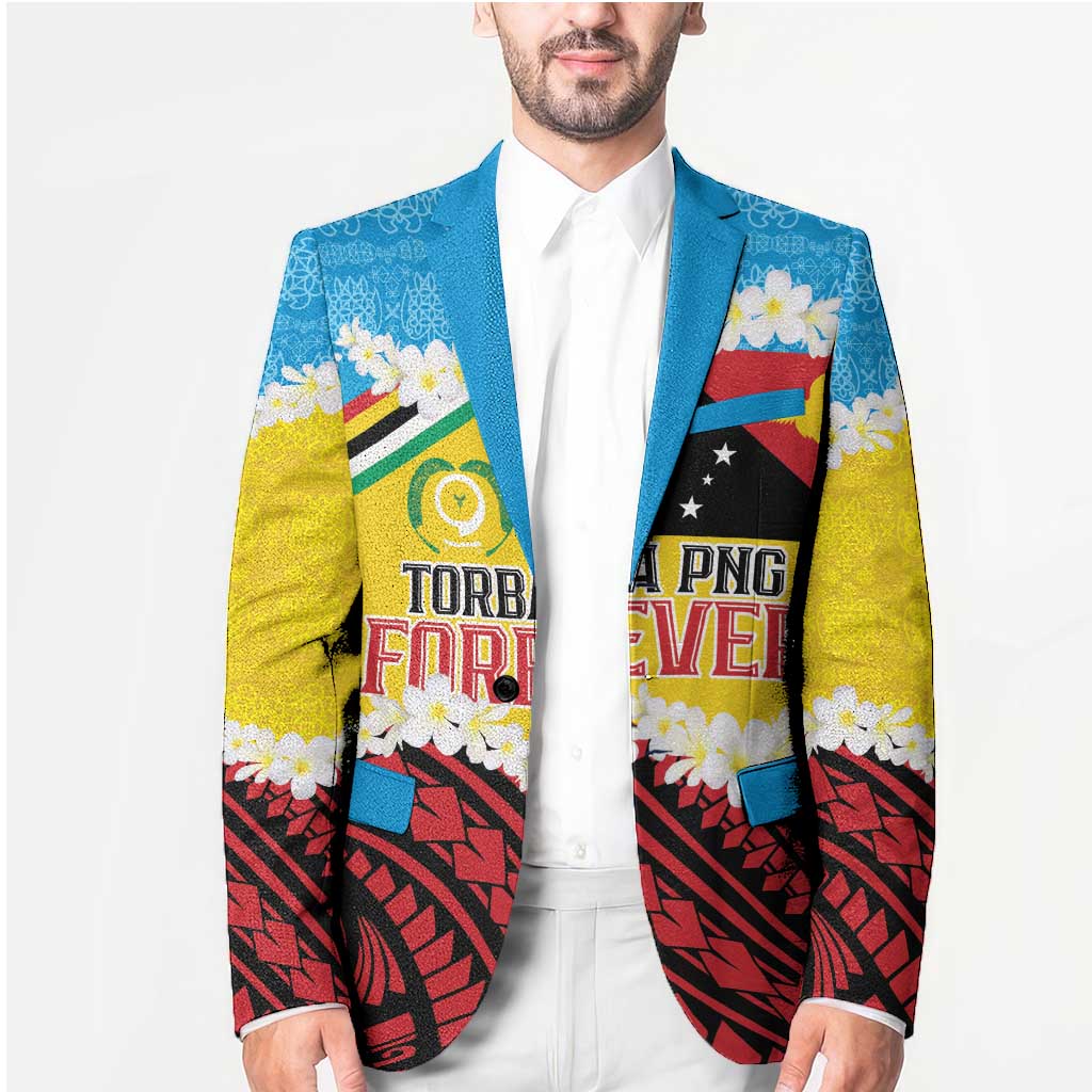 Personalised Torba PNG Forever Blazer Polynesian Sand Art - Polynesian Pride