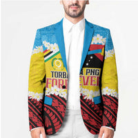 Personalised Torba PNG Forever Blazer Polynesian Sand Art - Polynesian Pride