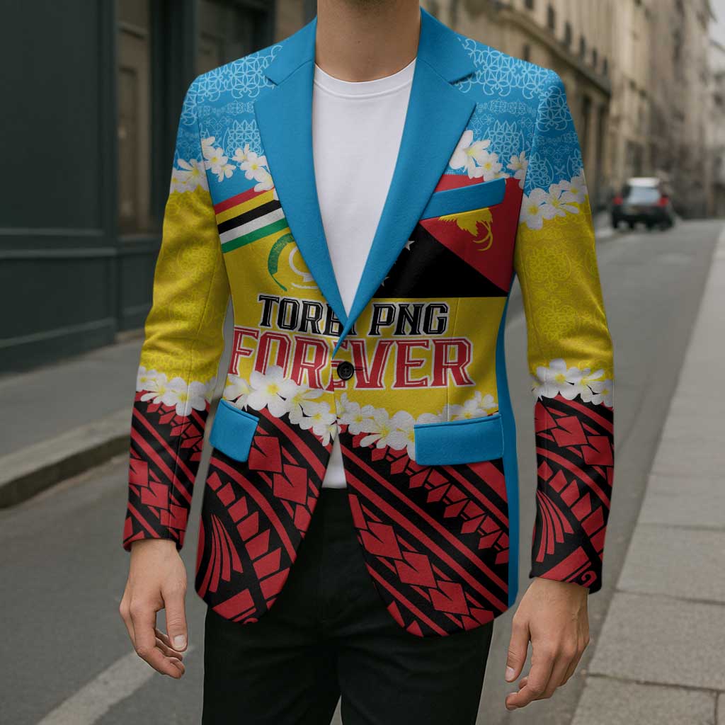 Personalised Torba PNG Forever Blazer Polynesian Sand Art - Polynesian Pride