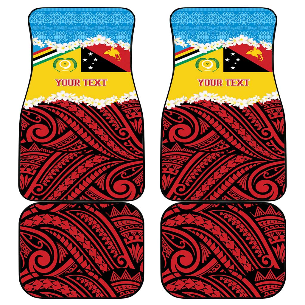 Personalised Torba PNG Forever Car Mats Polynesian Sand Art - Polynesian Pride