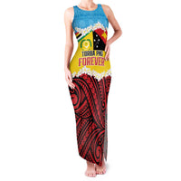 Personalised Torba PNG Forever Family Matching Tank Maxi Dress and Hawaiian Shirt Polynesian Sand Art - Polynesian Pride