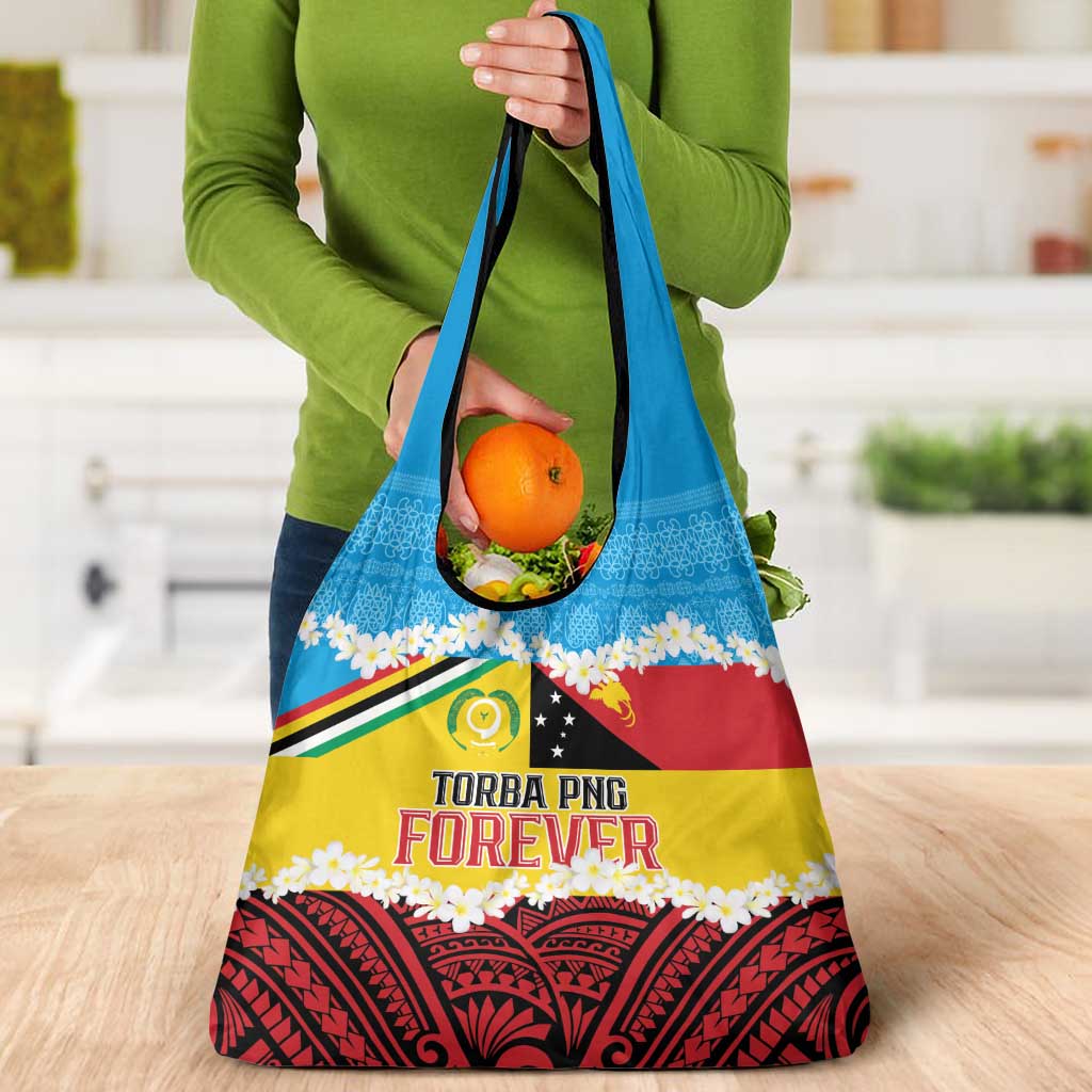 Torba PNG Forever Grocery Bag Polynesian Sand Art - Polynesian Pride