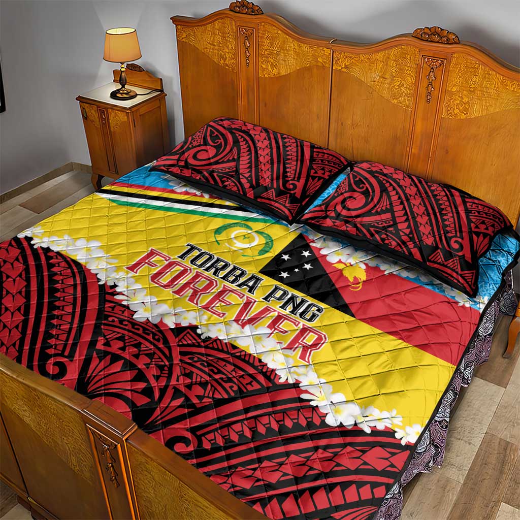 Torba PNG Forever Quilt Bed Set Polynesian Sand Art - Polynesian Pride