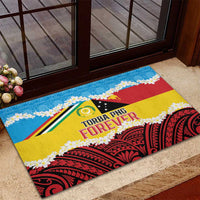 Torba PNG Forever Rubber Doormat Polynesian Sand Art - Polynesian Pride