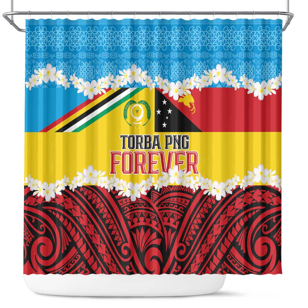 Torba PNG Forever Shower Curtain Polynesian Sand Art - Polynesian Pride