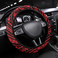 Torba PNG Forever Steering Wheel Cover Polynesian Sand Art - Polynesian Pride