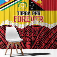 Torba PNG Forever Window Curtain Polynesian Sand Art - Polynesian Pride