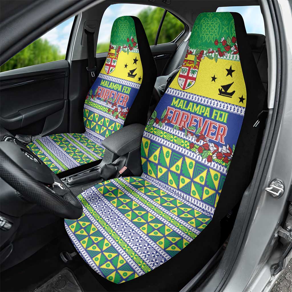 Malampa Fiji Forever Car Seat Cover Tagimoucia Polynesian Sand Drawing - Polynesian Pride