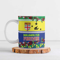 Personalised Malampa Fiji Forever Ceramic Mug Tagimoucia Polynesian Sand Drawing - Polynesian Pride