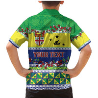 Personalised Malampa Fiji Forever Family Matching Mermaid Dress and Hawaiian Shirt Tagimoucia Polynesian Sand Drawing - Polynesian Pride