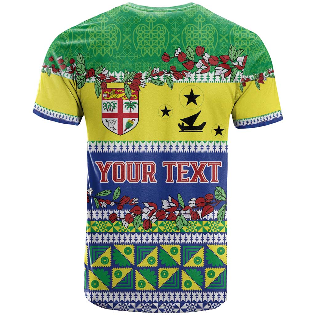 Personalised Malampa Fiji Forever T Shirt Tagimoucia Polynesian Sand Drawing - Polynesian Pride