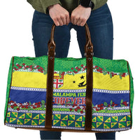 Malampa Fiji Forever Travel Bag Tagimoucia Polynesian Sand Drawing - Polynesian Pride