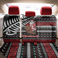 New Zealand Kiwi Santa Christmas Back Car Seat Cover He Wairua Kirihimete - Polynesian Pride