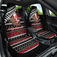 New Zealand Kiwi Santa Christmas Car Seat Cover He Wairua Kirihimete - Polynesian Pride