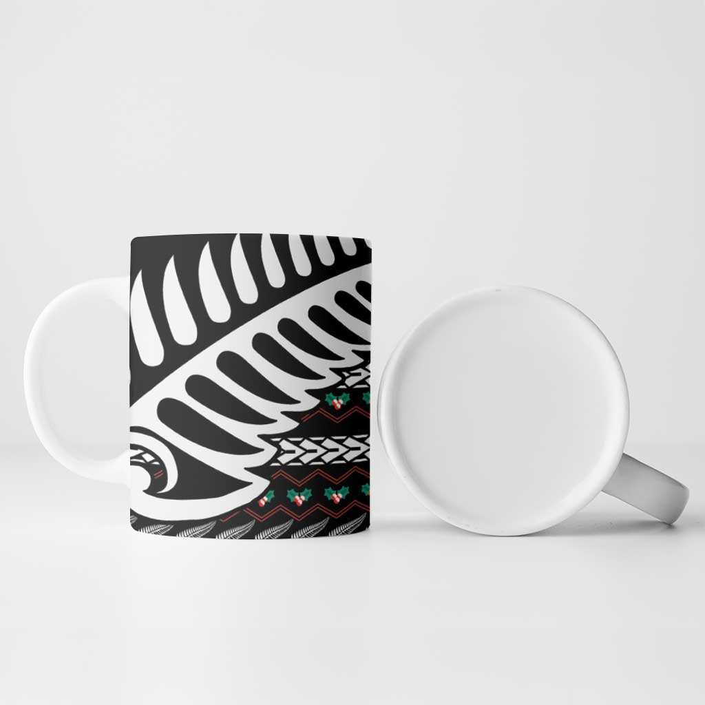 New Zealand Kiwi Santa Christmas Ceramic Mug He Wairua Kirihimete - Polynesian Pride