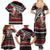 New Zealand Kiwi Santa Christmas Family Matching Summer Maxi Dress and Hawaiian Shirt He Wairua Kirihimete - Polynesian Pride