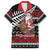 New Zealand Kiwi Santa Christmas Family Matching Summer Maxi Dress and Hawaiian Shirt He Wairua Kirihimete - Polynesian Pride