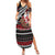 New Zealand Kiwi Santa Christmas Family Matching Summer Maxi Dress and Hawaiian Shirt He Wairua Kirihimete - Polynesian Pride