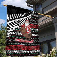 New Zealand Kiwi Santa Christmas Garden Flag He Wairua Kirihimete LT9 - Polynesian Pride