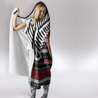 New Zealand Kiwi Santa Christmas Hooded Blanket He Wairua Kirihimete LT9 - Polynesian Pride