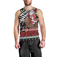 New Zealand Kiwi Santa Christmas Men Tank Top He Wairua Kirihimete LT9 - Polynesian Pride