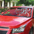 Personalised New Zealand Koru Pohutukawa Auto Sun Shade Meri Kirihimete Aroha for Christmas - Polynesian Pride
