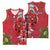 Personalised New Zealand Koru Pohutukawa Basketball Jersey Meri Kirihimete Aroha for Christmas - Polynesian Pride