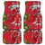 Personalised New Zealand Koru Pohutukawa Car Mats Meri Kirihimete Aroha for Christmas - Polynesian Pride